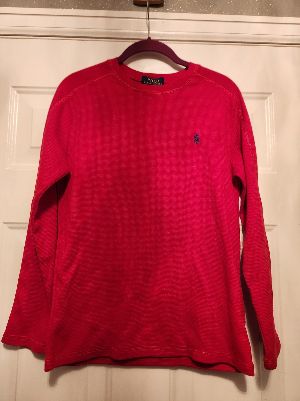 Polo by Ralph Lauren Red Crewneck Tee